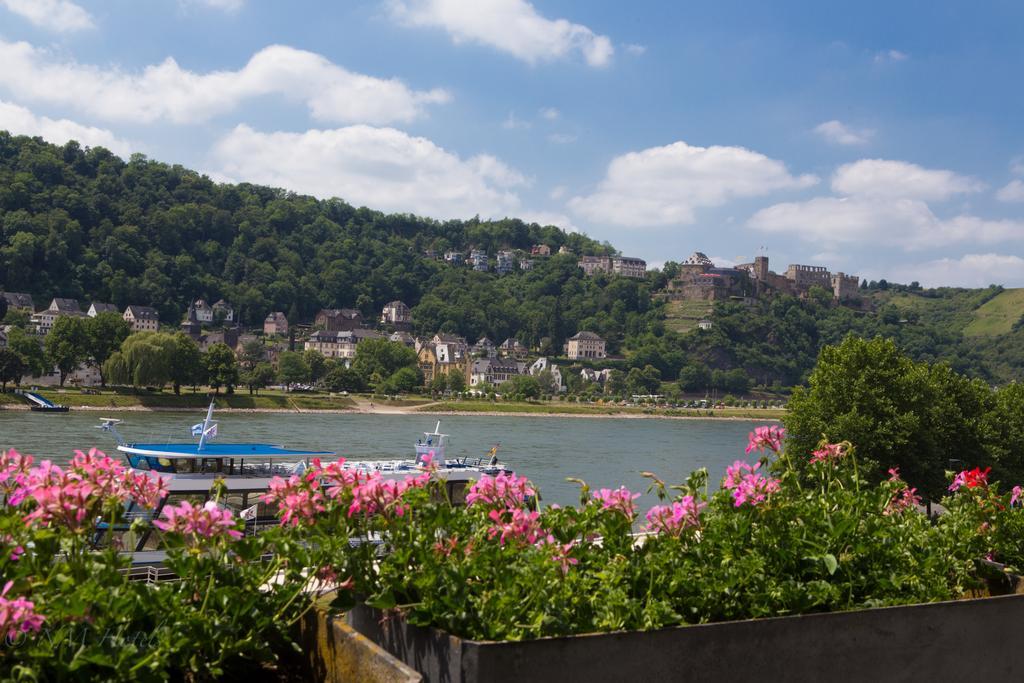 Pohl'S Rheinhotel Adler Sankt Goarshausen Eksteriør bilde